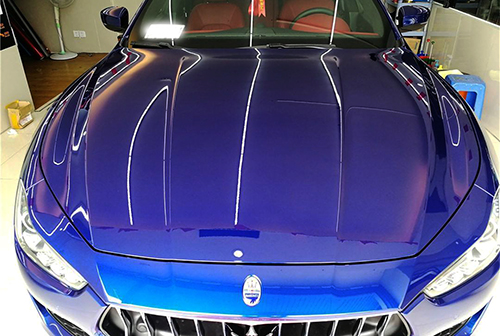 汽車(chē)保養(yǎng)項(xiàng)目中的鍍晶、鍍膜UV固化機(jī)設(shè)備快速照射固化